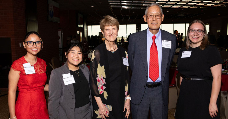 Daniella Lopez-Rosa, Soleil Tran, Darlene and George Hirasaki, Lexus Wilkerson