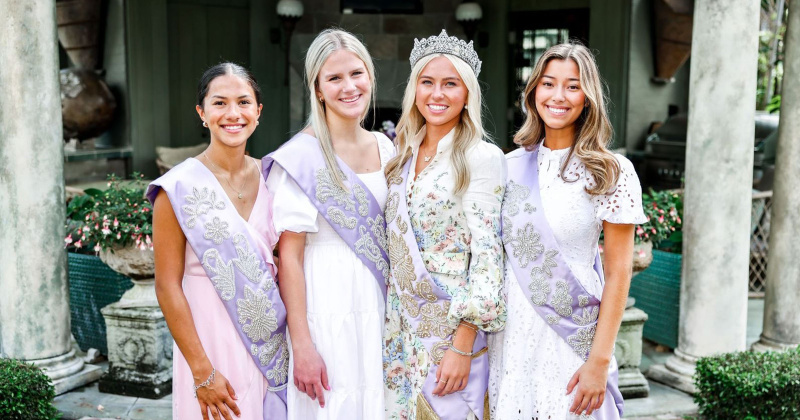 Olivia Manibo, Emily Nield, Bella Duke and Inez Silva 