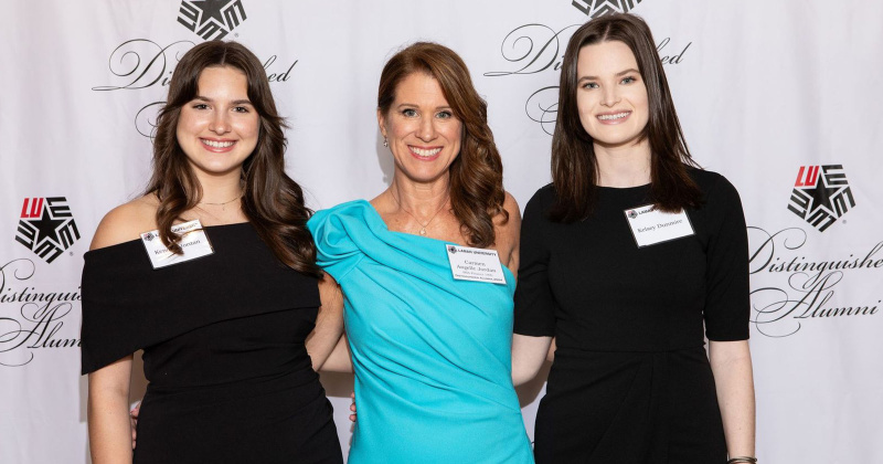 Kendall Jordan, Carmen Jordan and Kelsey Dunmire