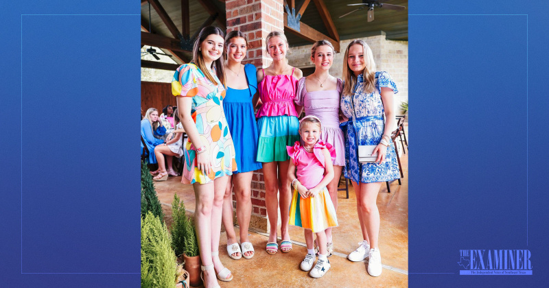 Sofia Babineaux, Madelyn Byrnes, Kallie Wilson, Lila Oxford, Stevie Bloom Sanders and Paige Brandimarte