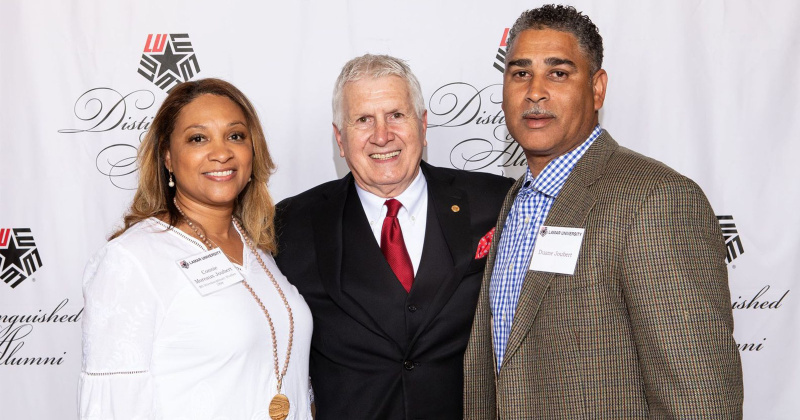 Connie Joubert, Charles Breithaupt and Duane Joubert