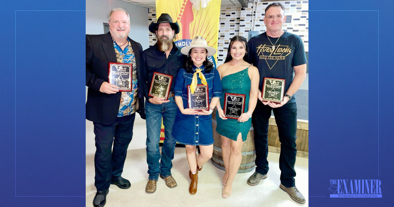 2024 Wall of Fame recipients (left to right): Bryan ‘Doc’ Barron, John Ray Cessac, Meg Wright, Keeli Milligan and Mike McQuerry
