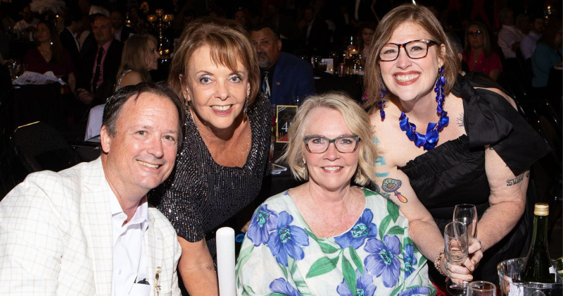 Lee Potter, Dee Lane, Terri Potter and Tish Cornell