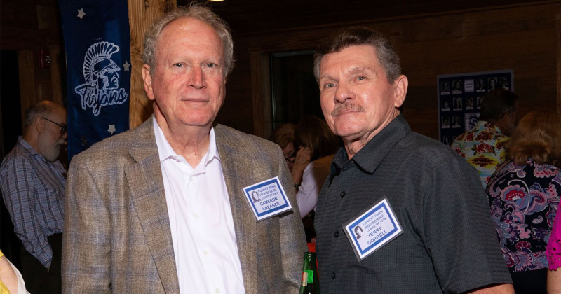 Cameron Kreager and Terry Gorrell