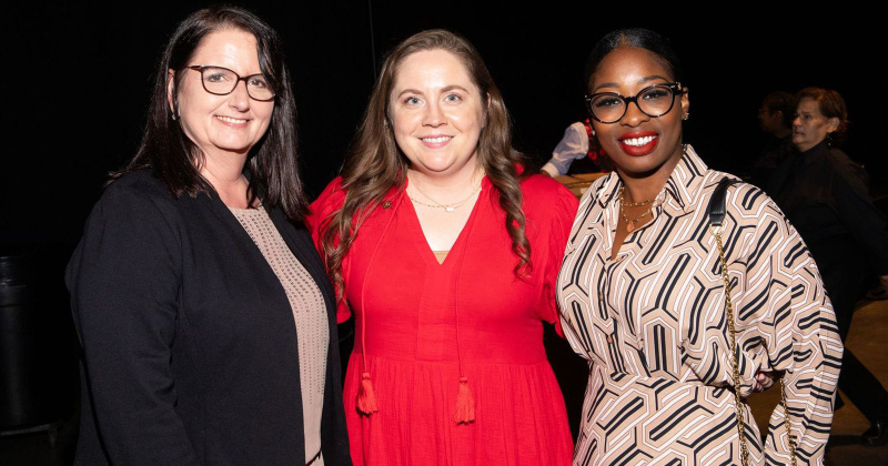 Kasey Taylor, Rebekah Maxwell and Sharita Gardner