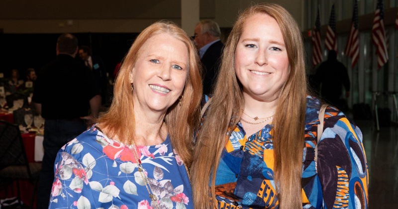 Andrea Deaton and Jamie Dillon