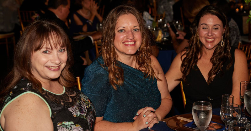 Alison Kiker, Laura Perrin and Stacie Boyd