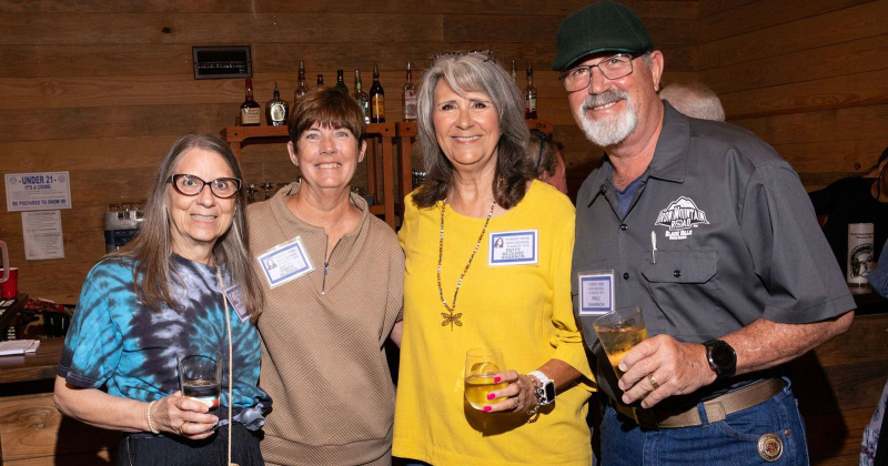 Debra Day, Patty Glover, Patty and Paul Shannon