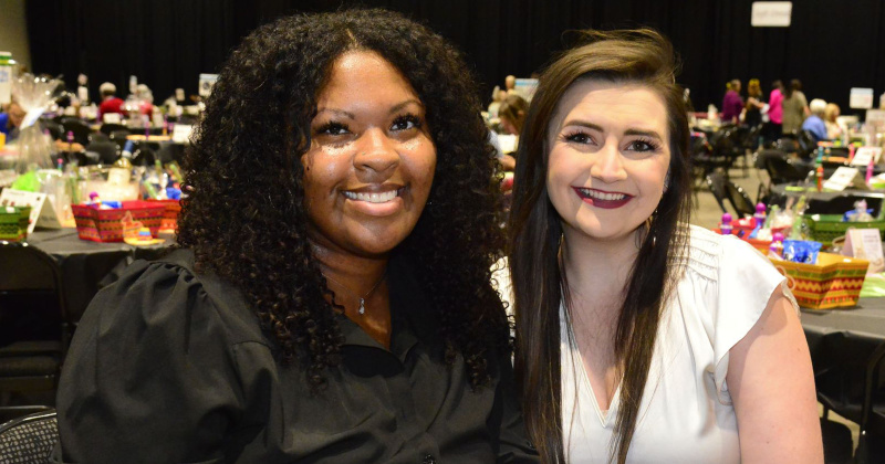 Jasmine Burrow and Emily Chionsini