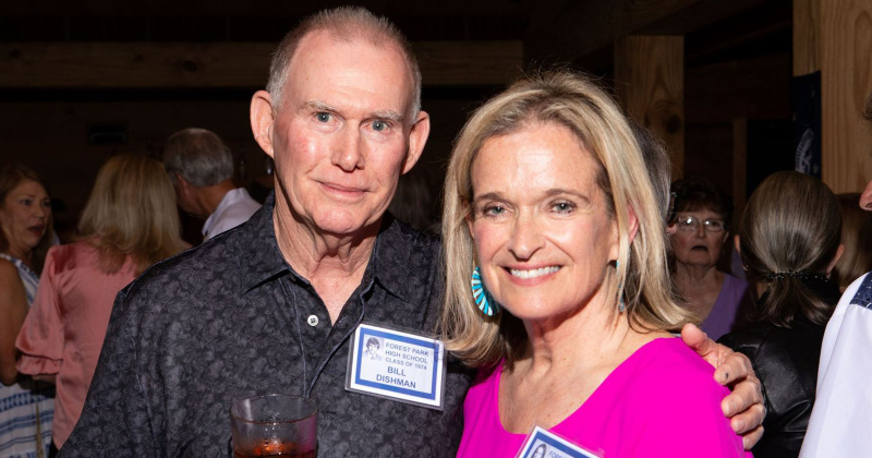 Bill Dishman and Mary Cumbie Kelley