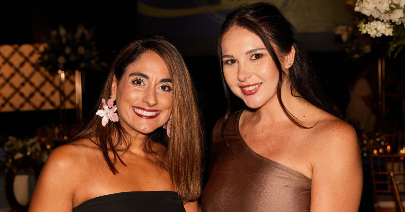 Connie Hebert and Kennady Porter