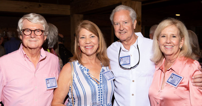 John and Julie Scott, Mike and Janice Hebert