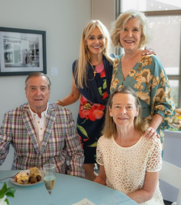 Bruce Flanagan, Ann Lee, Carol Bellomy and Sharon Flanagan