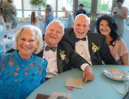 Janet and Phil Leggett, Steve Woodle and Rita Alloway