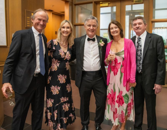 Hunter and Betsy Nelson, Mike Reed, Julie Hughes and Terry Gorrell