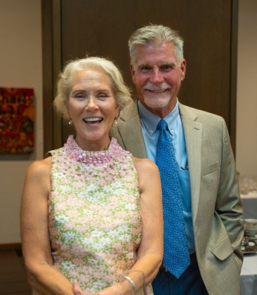 Kathy Gober and Chris Hughes
