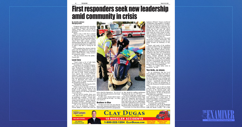 First Place: Best Reporting on Local Government