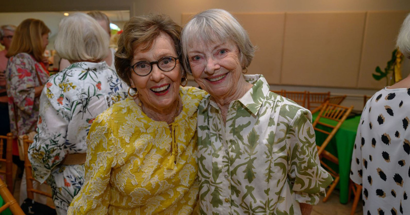 Betty Clarke and Tootsie Crutchfield