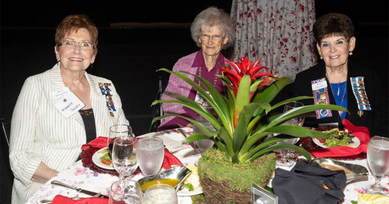 Wynelle Guidry, Charlene Hryhorchuk and Patricia Allen