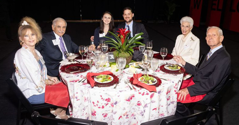 Lana and Bert Garcia, Kate and Wil Thorne, Barbara and Mike Warren