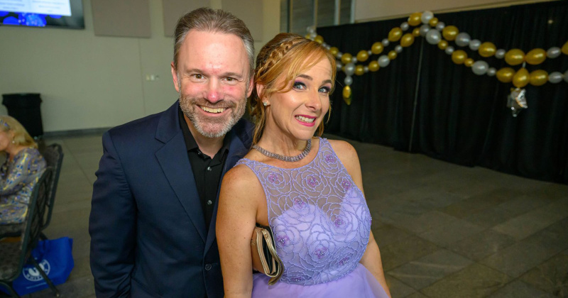 Jason Norton and Emily Ross