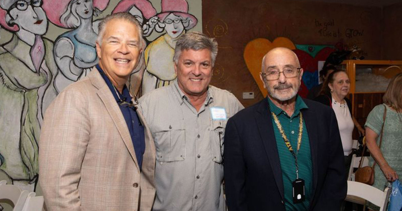 Brit Featherston, Gary Wallace and Jimmy Singletary