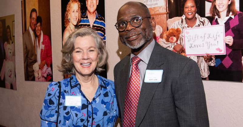 Joanne Brown and Freddie Titus