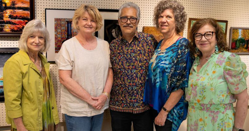 Disa Albanese, Sherry Hanson, Chris and Darragh Castillo, Sandra Cull