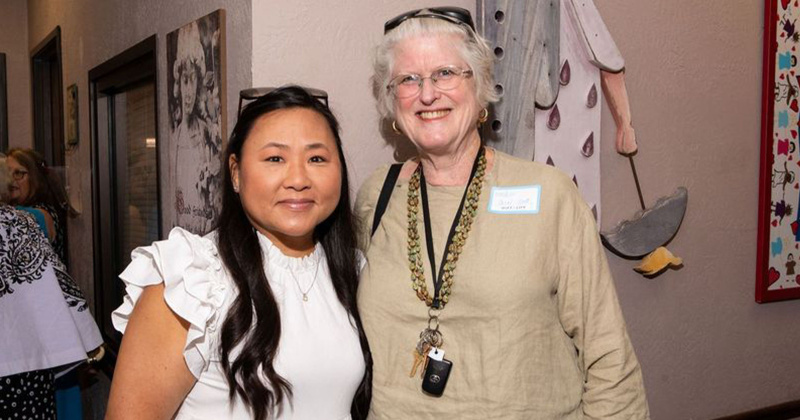 LeAnn Johnson and Carol Batty