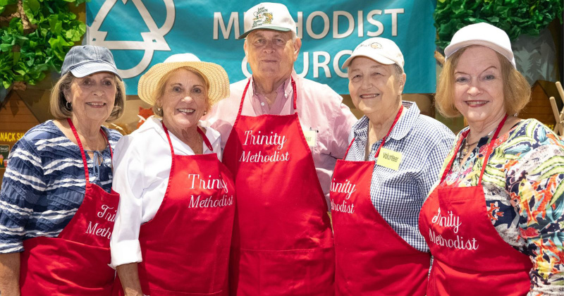 Catherine Holtzclaw, Sue and Roy Philip, Marian Pekar and Judy Honeycutt