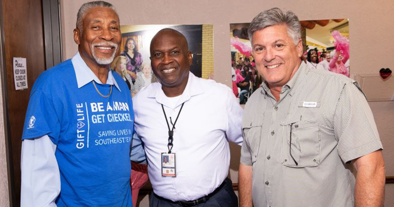 MacArthur English, Earl White and Gary Wallace