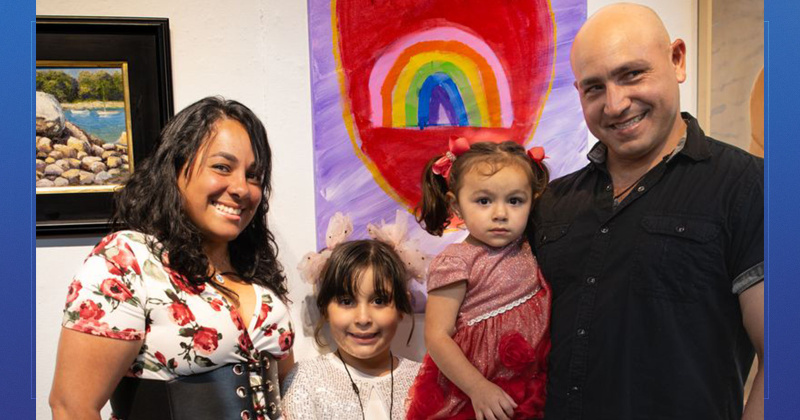 Arelis, Aslen and Alia Zamora, Olandy Armas