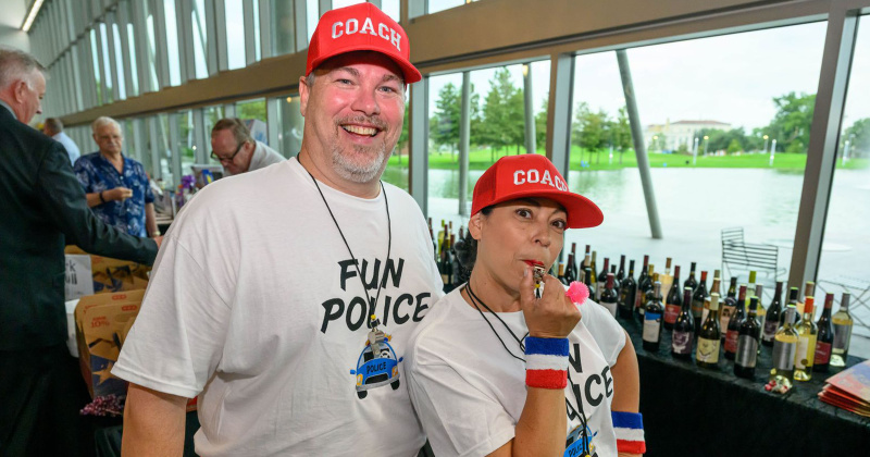 Paul Koester and Adrean Sanders
