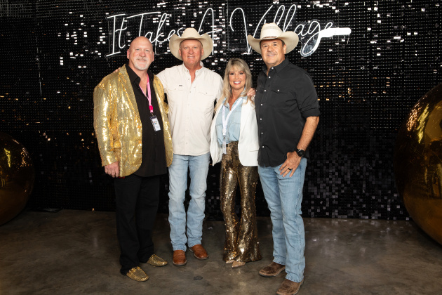 Kirk Gillespie, Kevin Fowler, Roni Gillespie and Kevin Creager