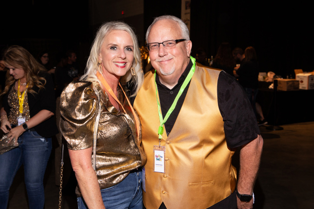 Sharon Brantley and Emmett Hollier