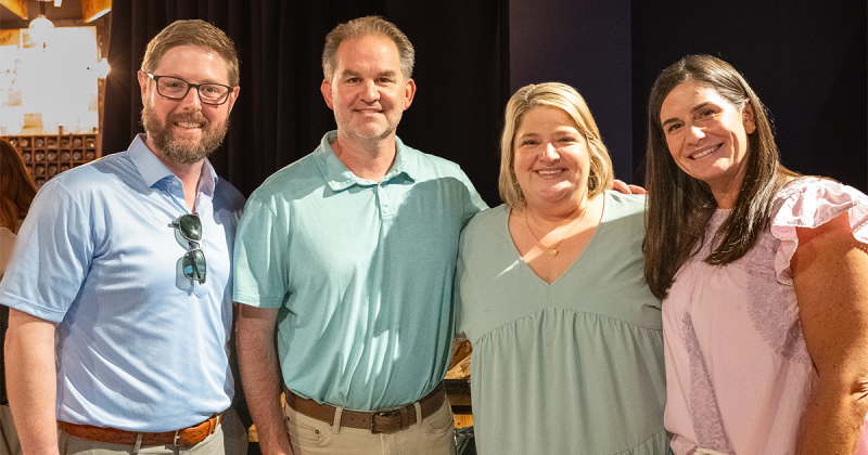Jeff Wheeler, Darrell and Sarah Fisher and Jamie Pope