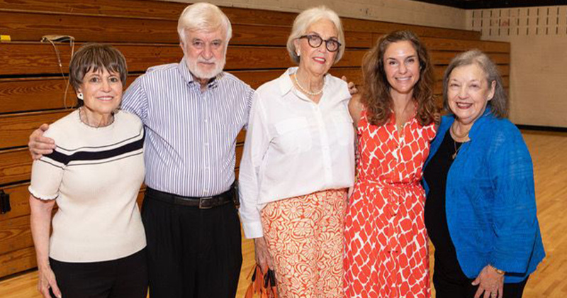 Regina Rogers, IEA chair & founder; Mike Burrow, IEA board member; Suzanne Maloney, IEA board member; Kim Phelan, IEA president; and Linda Domino, IEA secretary