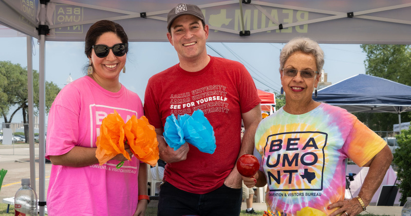 Juliana Davila, John Rollins and Hetty Brown