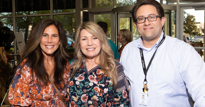 Christy Nickum, Laura Torres-Cantarini and Ty Coudrain