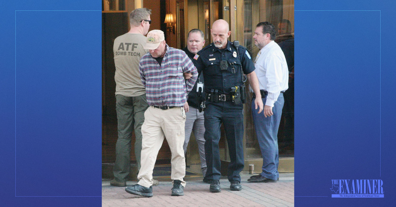 Bob Moore is arrested Oct. 9
