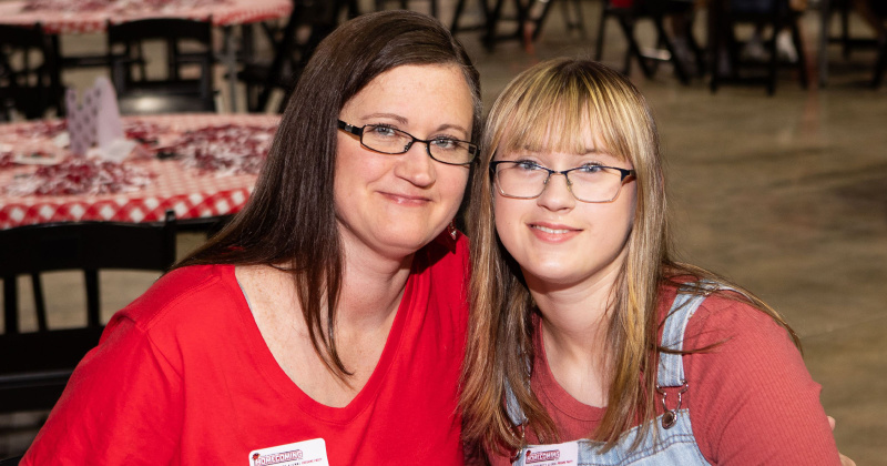 Angie Potter and Emily Taylor