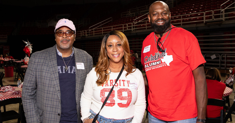 Lawrence Getwood, Terry and Kerry Hadley