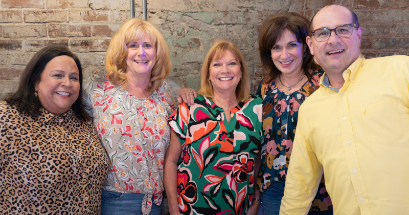 Tatiana Owens, Annette Schwartzenburg, Denise Geheb, Michele Smith and Marc Owens