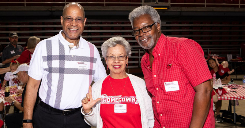 Edwin Vallery, Hette and L.C. Brown