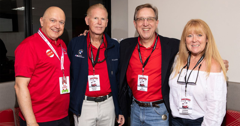 Jeff Spoeri, Ronnie Smith, Jeff and Sherrie Branick