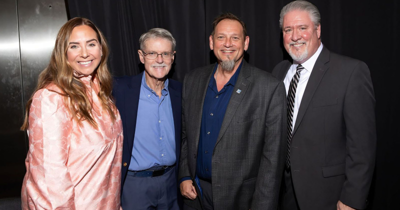 Amy Pinnt, Mike Simpson, Steve Sovereign and Chris Partin