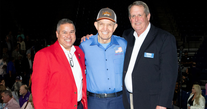 Sal Guerrero, Jim McIngvale and Robert Kiker