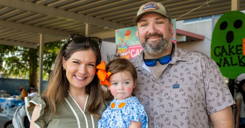 Sara, Molly and Mickey Phelan