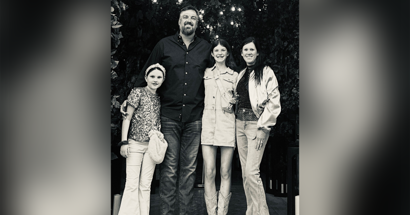 Kennedy, John, Mackenzie and April Wilson