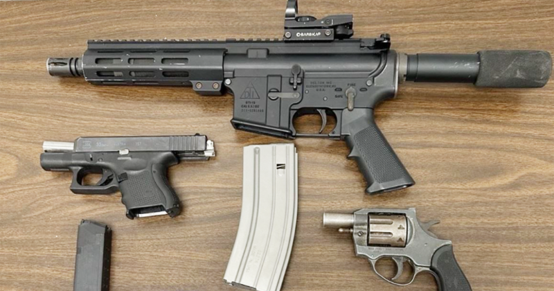 2024 gun cache in Davis, Murchison arrest